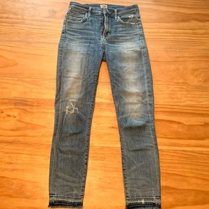 Citizens of Humanity Rocket Crop High Rise Skinny Jeans